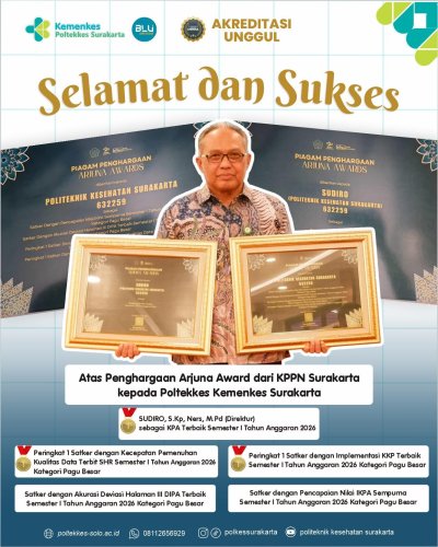 Penghargaan Poltekkes Kemenkes Surakarta
