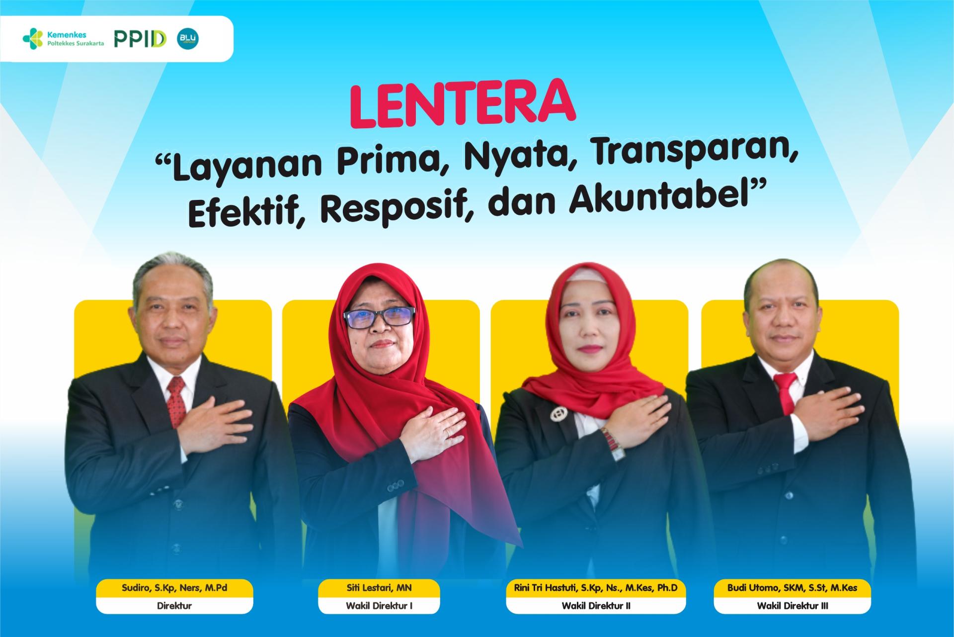 Motto PPID Poltekkes Kemenkes Surakarta
